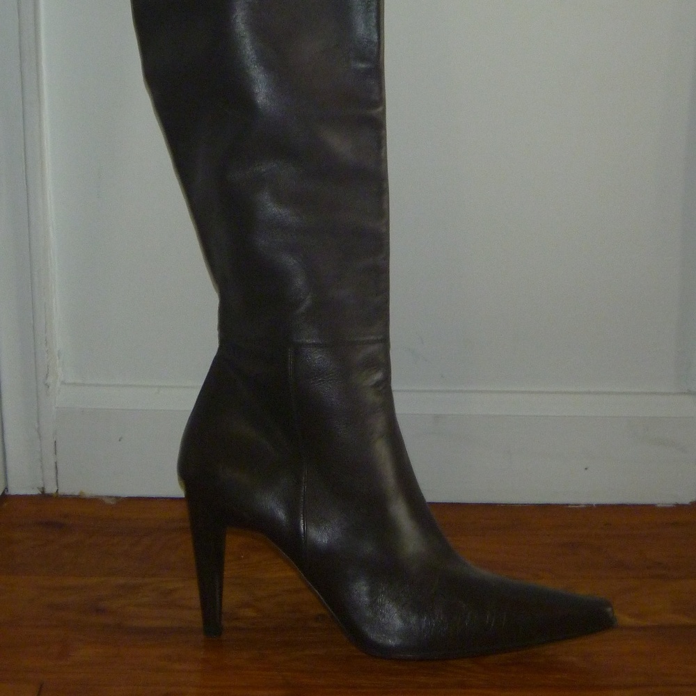 Stuart Weitzman Leather Over Knee Tall boot